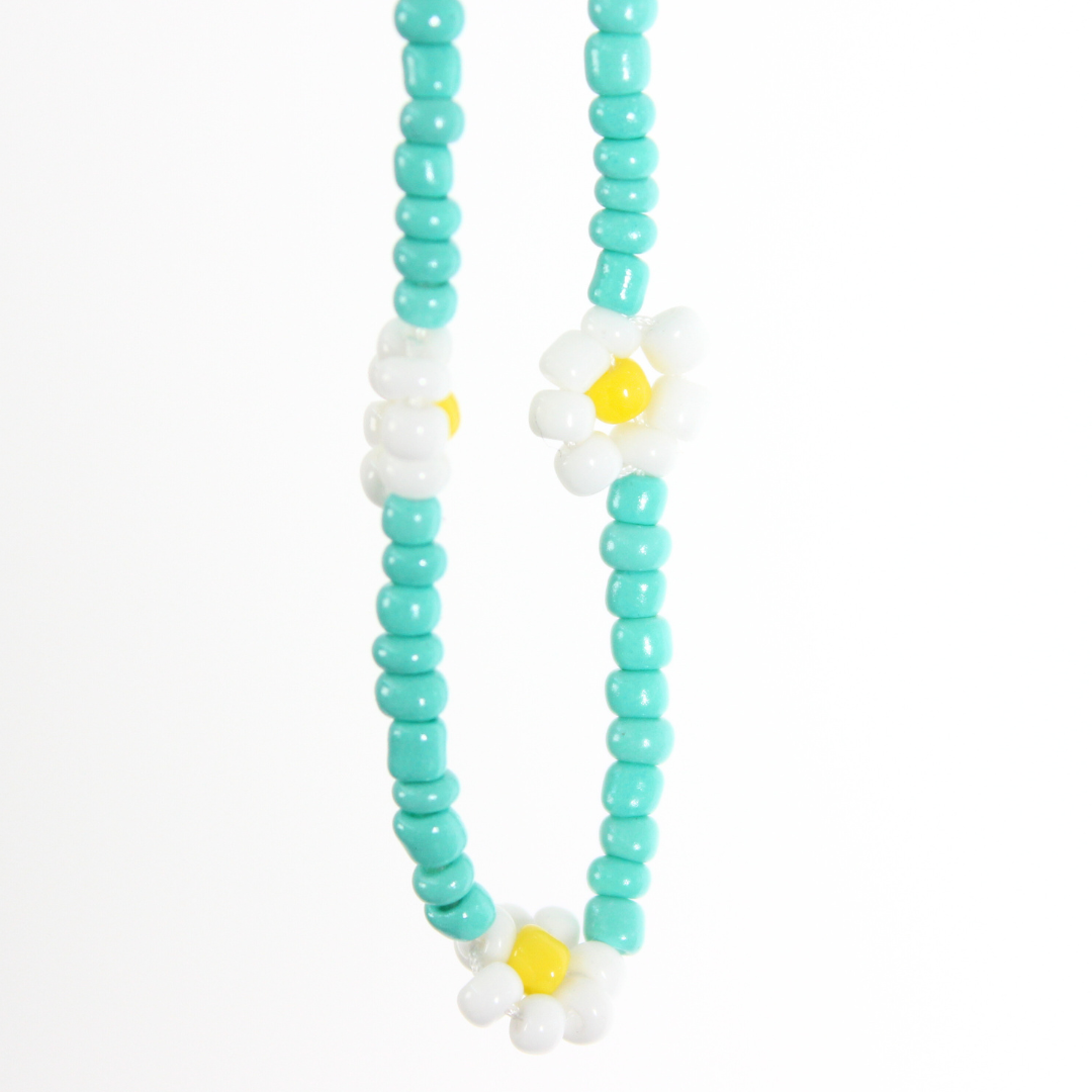 "flower power" phone charm