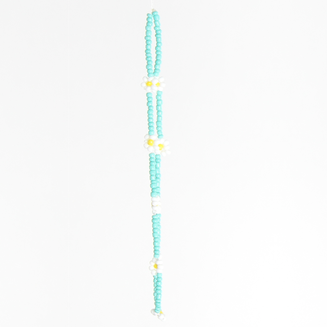 "flower power" phone charm
